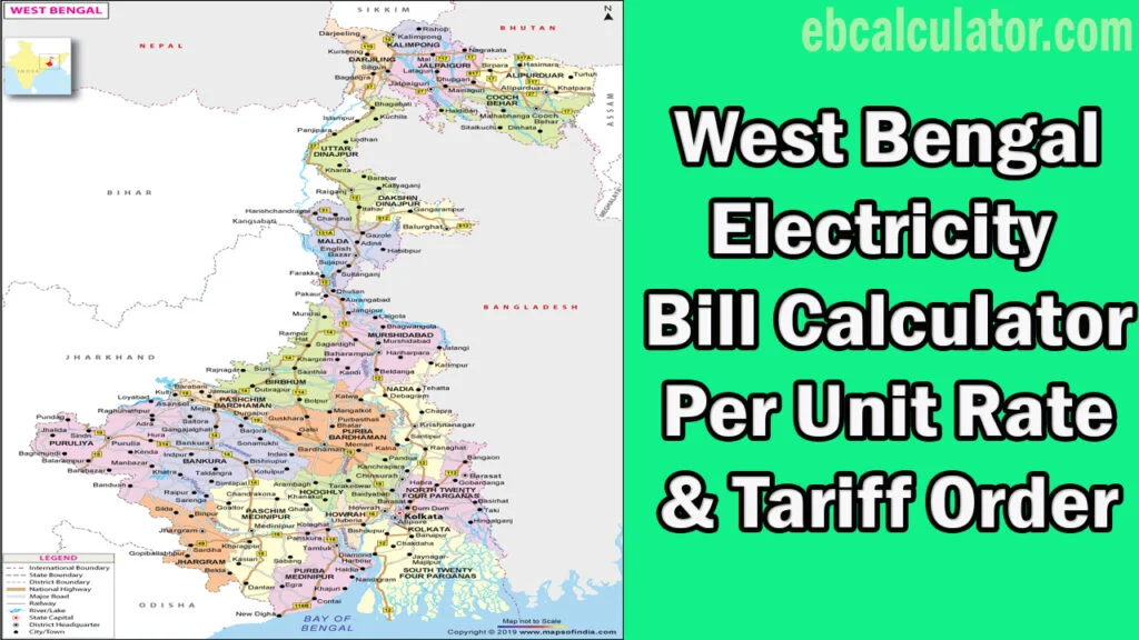 West Bengal Electric Bill Per Unit Price